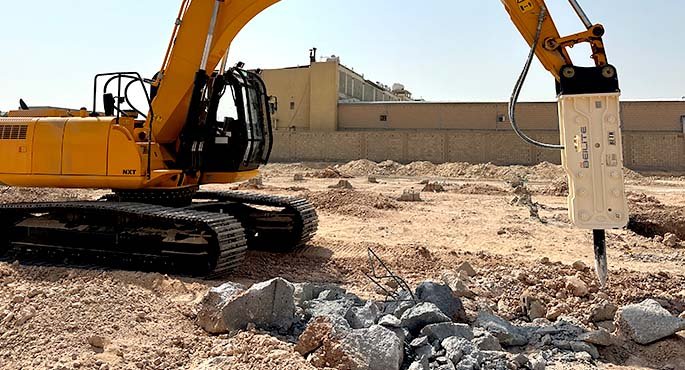 Beilite South Africa Infrastructure Construction Hydraulic Breaker