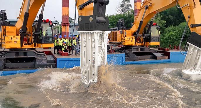 Beilite South Africa Underwater Hydraulic Breaker