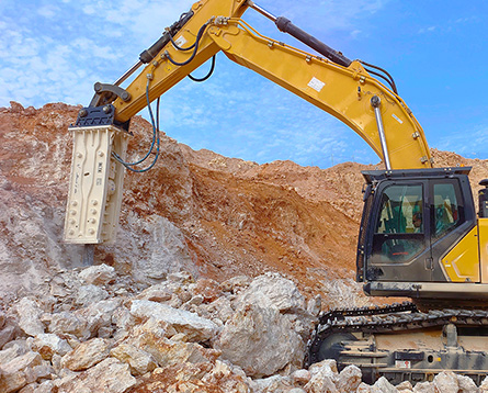 Mining & Quarrying Hydraulic Breakers