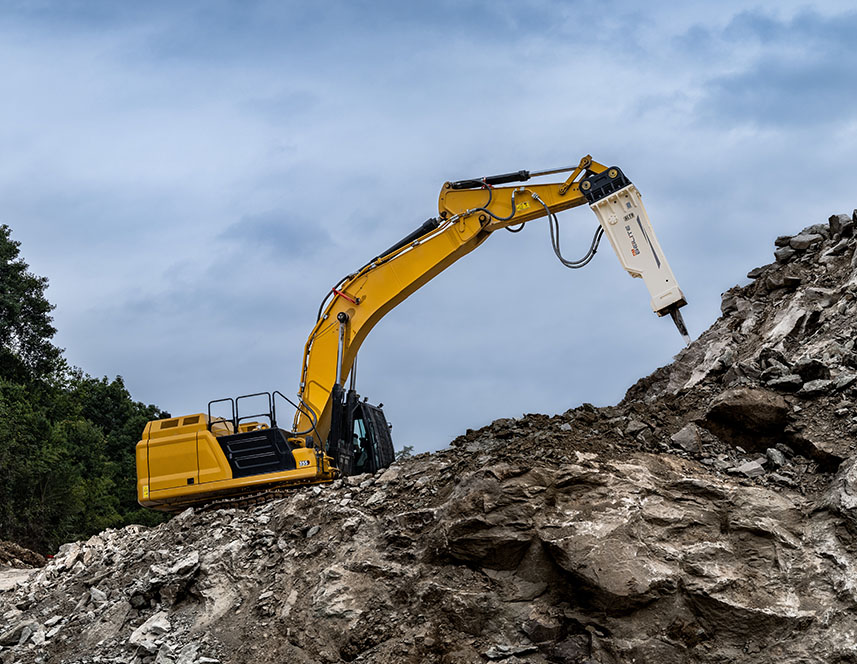 Silenced Hydraulic Breakers for Excavators in South Africa