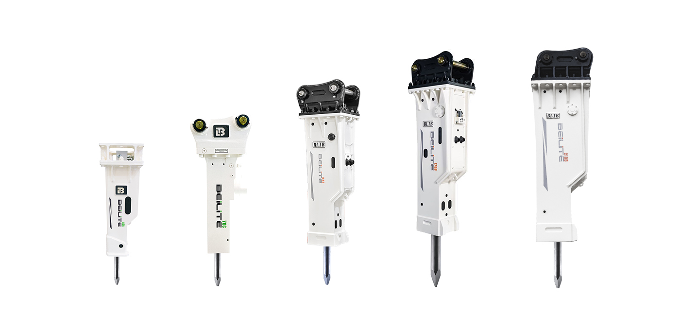 Beilite Silenced Hydraulic Breakers for Excavator in South Africa