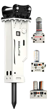 Beilite Silenced Hydraulic Hammer for South Africa Equipped with ABF