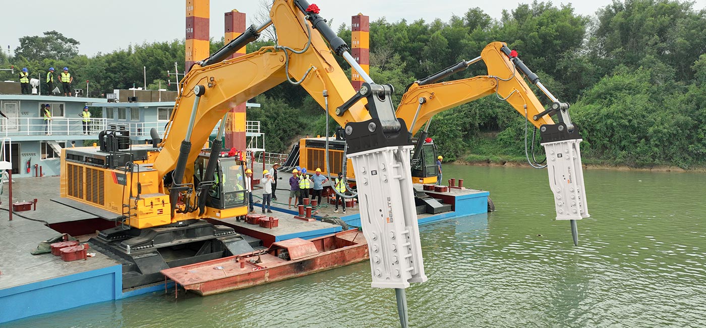 Beilite Underwater hydraulic breakers