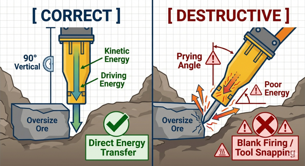 Correct Hydraulic Breaker Application - South African Mining