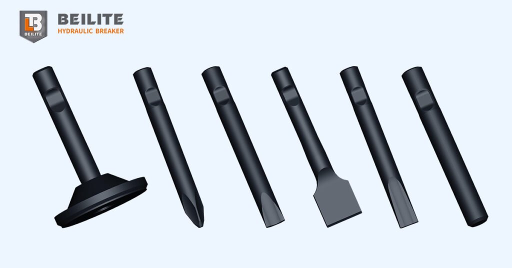 Hydraulic Hammer Chisels Manufacturer in South Africa - Premium Excavator Rock Breaker Tools by Beilite South Africa