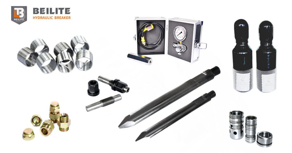 Most Common Rock Breaker Spare Parts in South Africa: Chisel Tools
